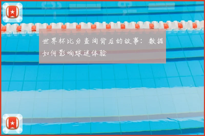 世界杯比分查询背后的故事：数据如何影响球迷体验