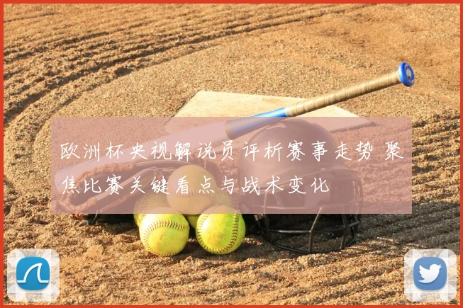 欧洲杯央视解说员评析赛事走势 聚焦比赛关键看点与战术变化